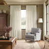 Braden Cotton Linen Light Filtering Curtain