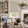 Palmer Textured 100% Blackout No-Drill Roman Shade