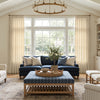 Emery Linen Light Filtering Curtain
