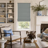 Palmer Textured 100% Blackout No-Drill Roman Shade