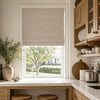 Clara Textured Light Filtering No-Drill Roman Shade
