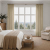 Hayes Slub Yarn Cross Weave Linen Look Curtain